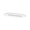 Paulmann Premium LED Einbauleuchte Whirl Einzelleuchte Rund 230x115mm 5,8W 220lm 230V Dimmbar 3000K Alu Gedreht/Satin