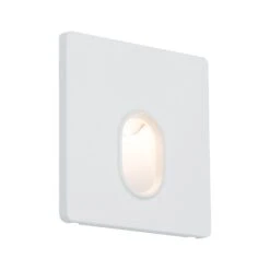 Paulmann LED Wandeinbauleuchte Wall Eckig 78x35mm 1,7W 65lm 230V 2700K Weiß