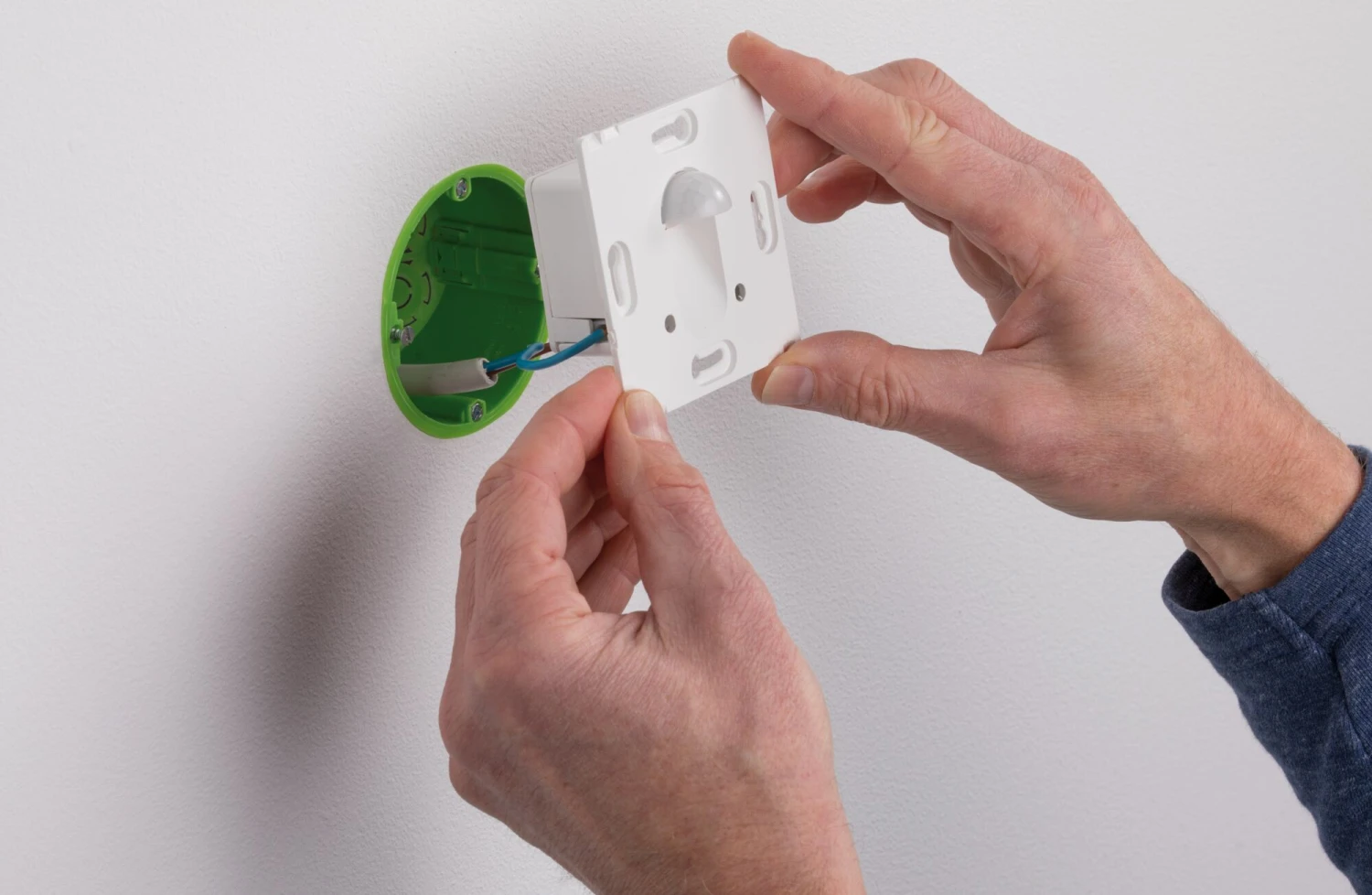 Paulmann LED Wandeinbauleuchte Wall Eckig 78x35mm 1,1W 65lm 230V 2700K Weiß - Image 5