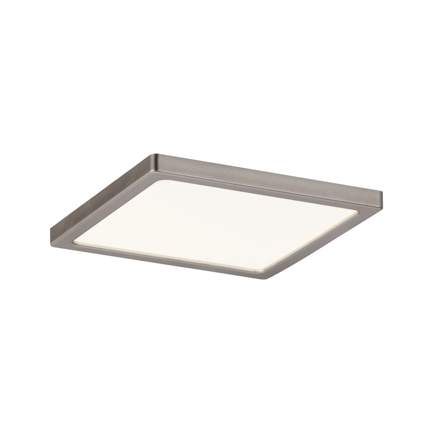Paulmann LED Einbaupanel Areo IP44 Eckig 120x120mm 6,5W 418lm 3000K Nickel Matt Dimmbar