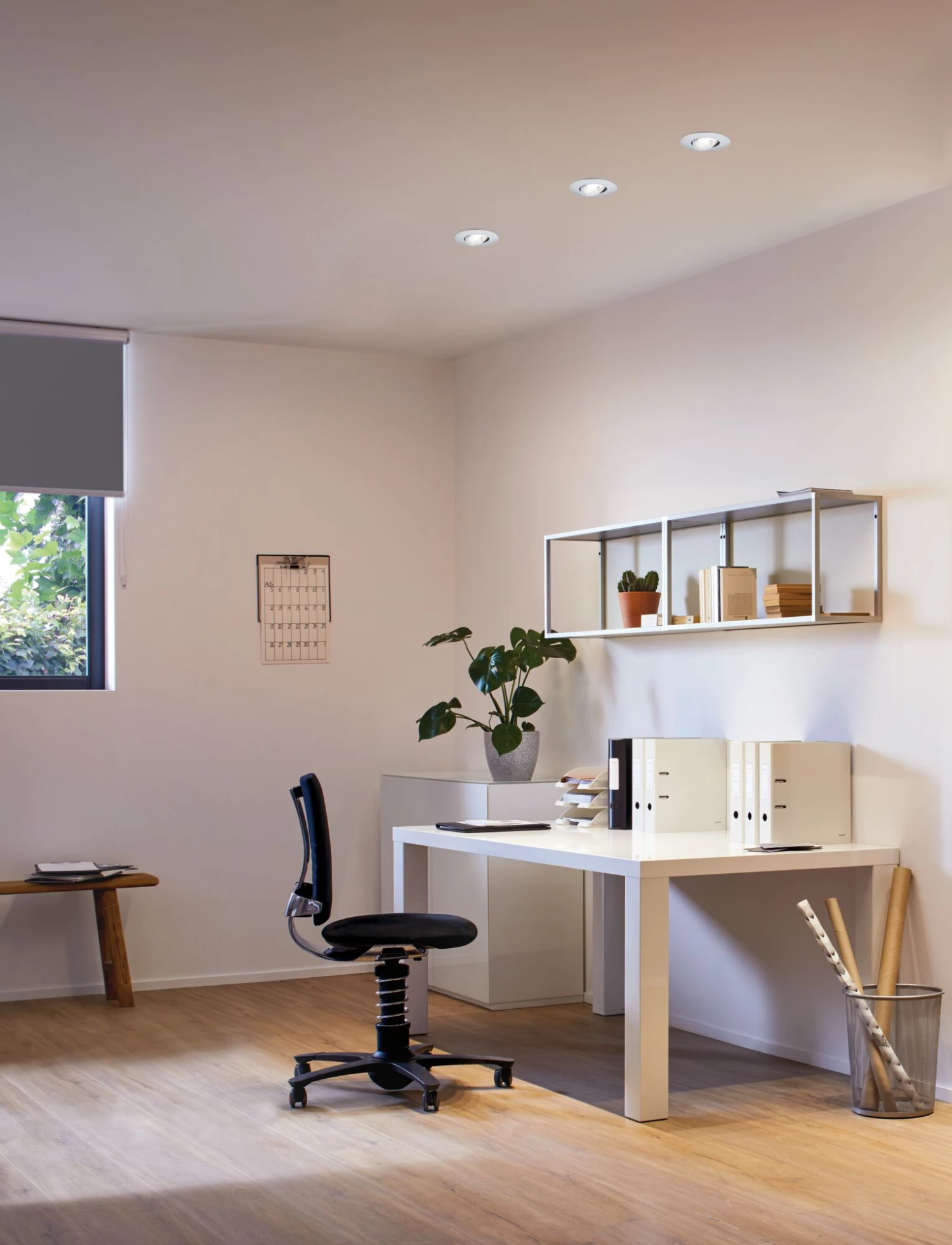 Paulmann LED Einbauleuchte Smart Home Zigbee 3.0 Nova Plus Coin Basisset Schwenkbar Rund 84mm 50° Coin 3x6W 3x470lm 230V Dimmbar Tunable White Eisen Gebürstet - Image 4