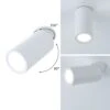 Paulmann LED Einbauleuchte 3-Step-Dim Turnal Rund 60mm 90° Coin 6W 470lm 230V Dimmbar 2700K Weiß Matt