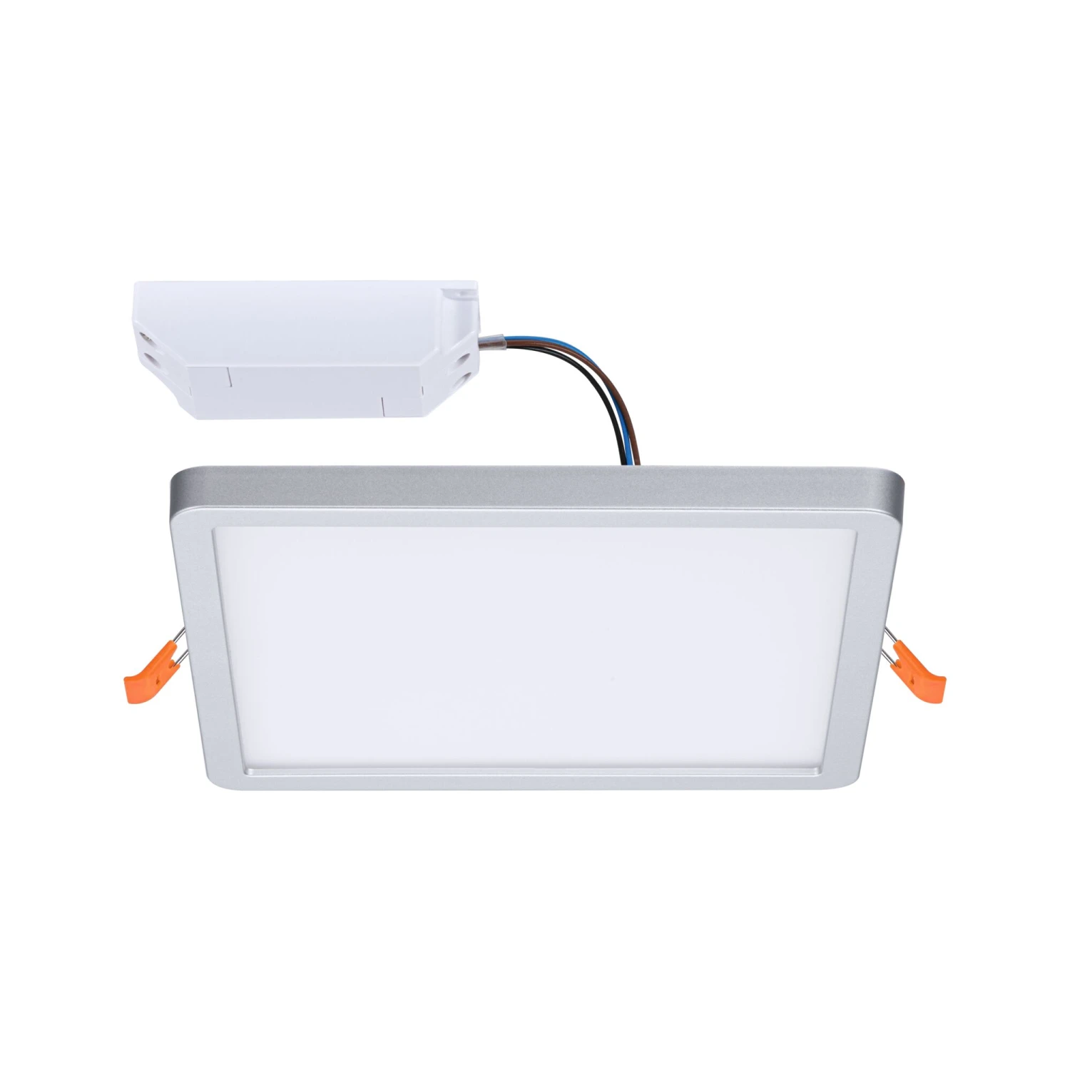 Paulmann VariFit LED Einbaupanel Dim To Warm Areo IP44 Eckig 175x175mm 13W 1200lm 3 Step Dim To Warm Chrom Matt Dimmbar – Bild 11