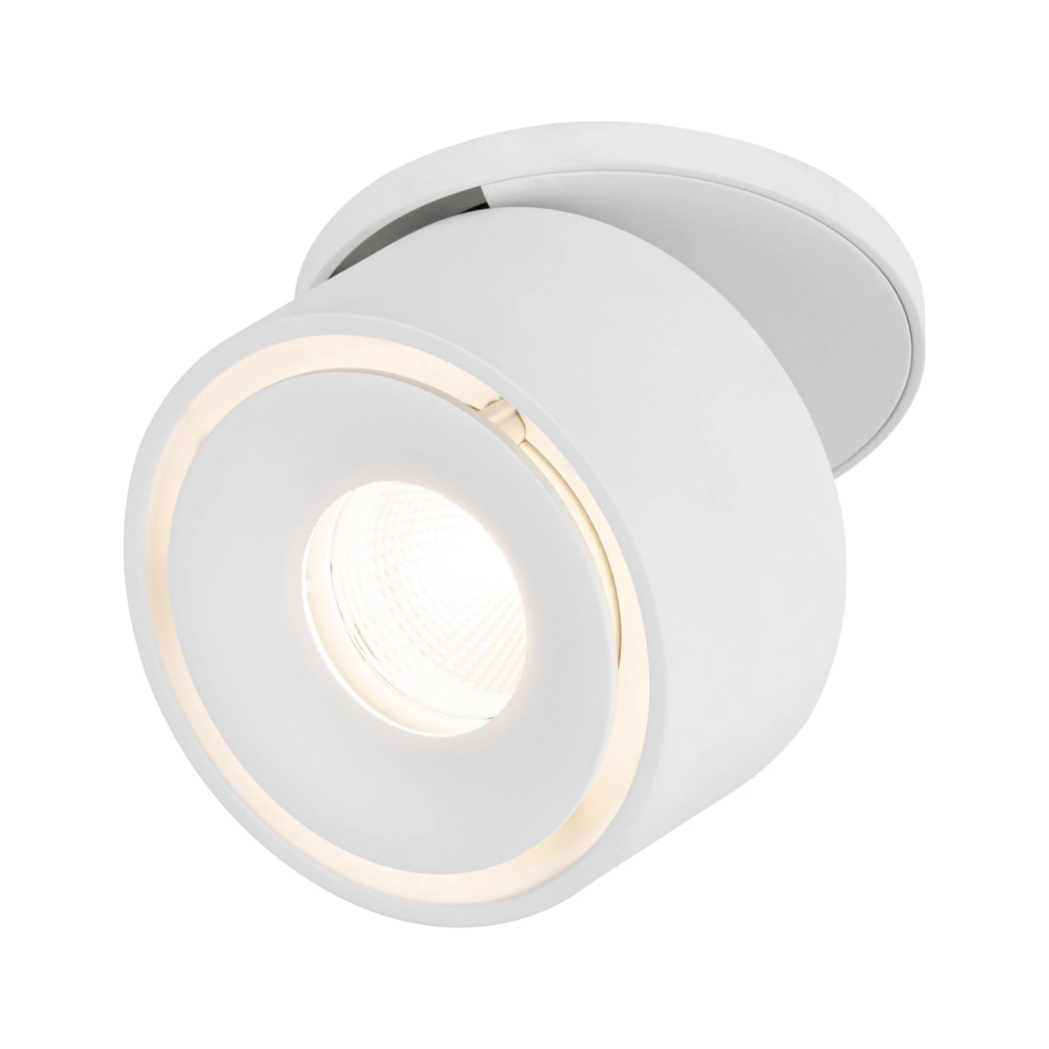 Paulmann LED Einbauleuchte Spircle Rund 78mm 8W 550lm 230V 3000K Weiß Matt - Image 2