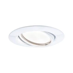 Paulmann LED Einbauleuchte Base Coin Einzelleuchte Schwenkbar Rund 90mm 20° Coin 5W 370lm 230V 3000K Weiß