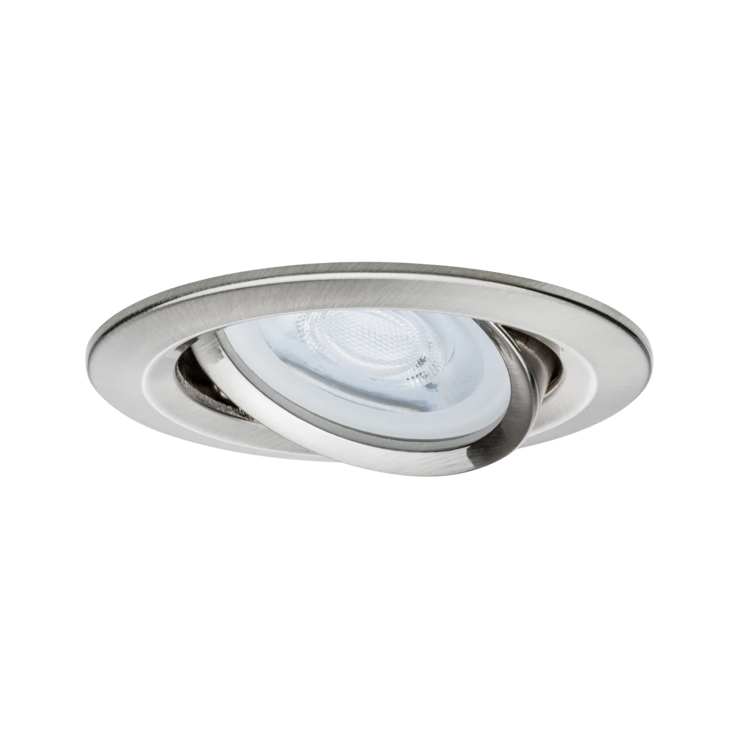 Paulmann LED Einbauleuchte Nova Basisset Schwenkbar Rund 84mm 50° GU10 3x6,5W 3x460lm 230V 2700K Eisen Gebürstet - Image 7