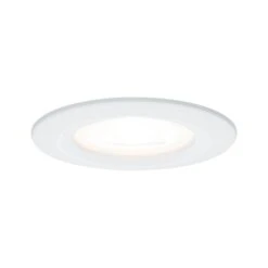 Paulmann LED Einbauleuchte Nova Starr IP44 Rund 78mm GU10 6,5W 460lm 230V 2700K Weiß Matt