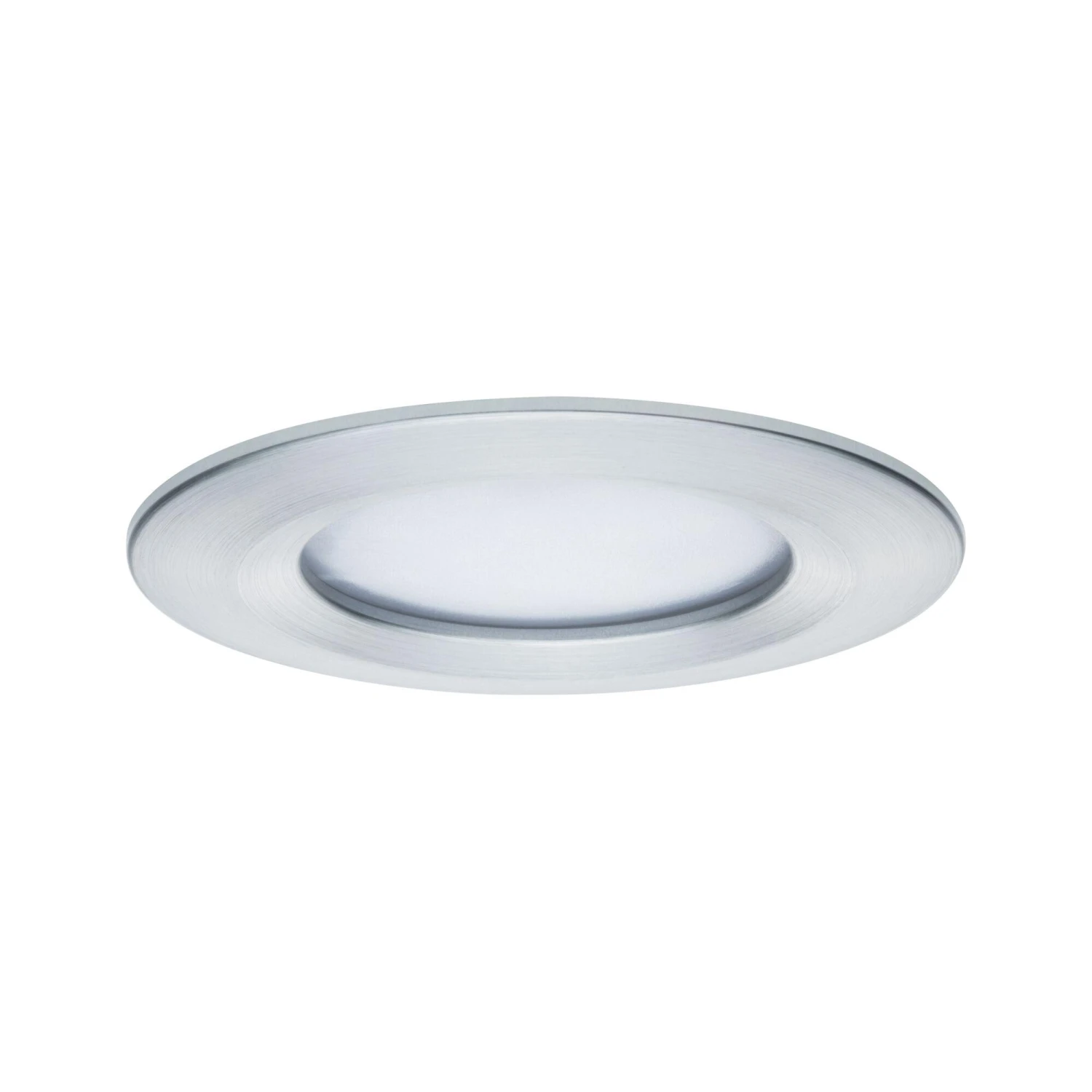 Paulmann LED Einbauleuchte Nova Basisset Starr IP44 Rund 78mm GU10 3x6,5W 3x460lm 230V 2700K Alu Gedreht - Image 7