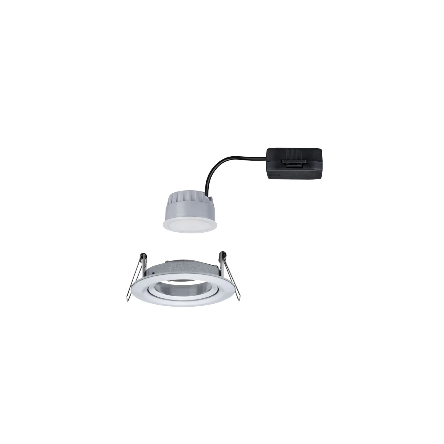 Paulmann LED Einbauleuchte 3-Step-Dim Nova Coin Schwenkbar Rund 84mm 50° Coin 6W 470lm 230V Dimmbar 2700K Alu Gedreht - Image 5
