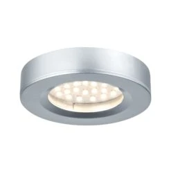 Paulmann LED Unterschrankleuchte Platy 3x2,5W 70mm 3x170lm 230/12V Rund Chrom Matt