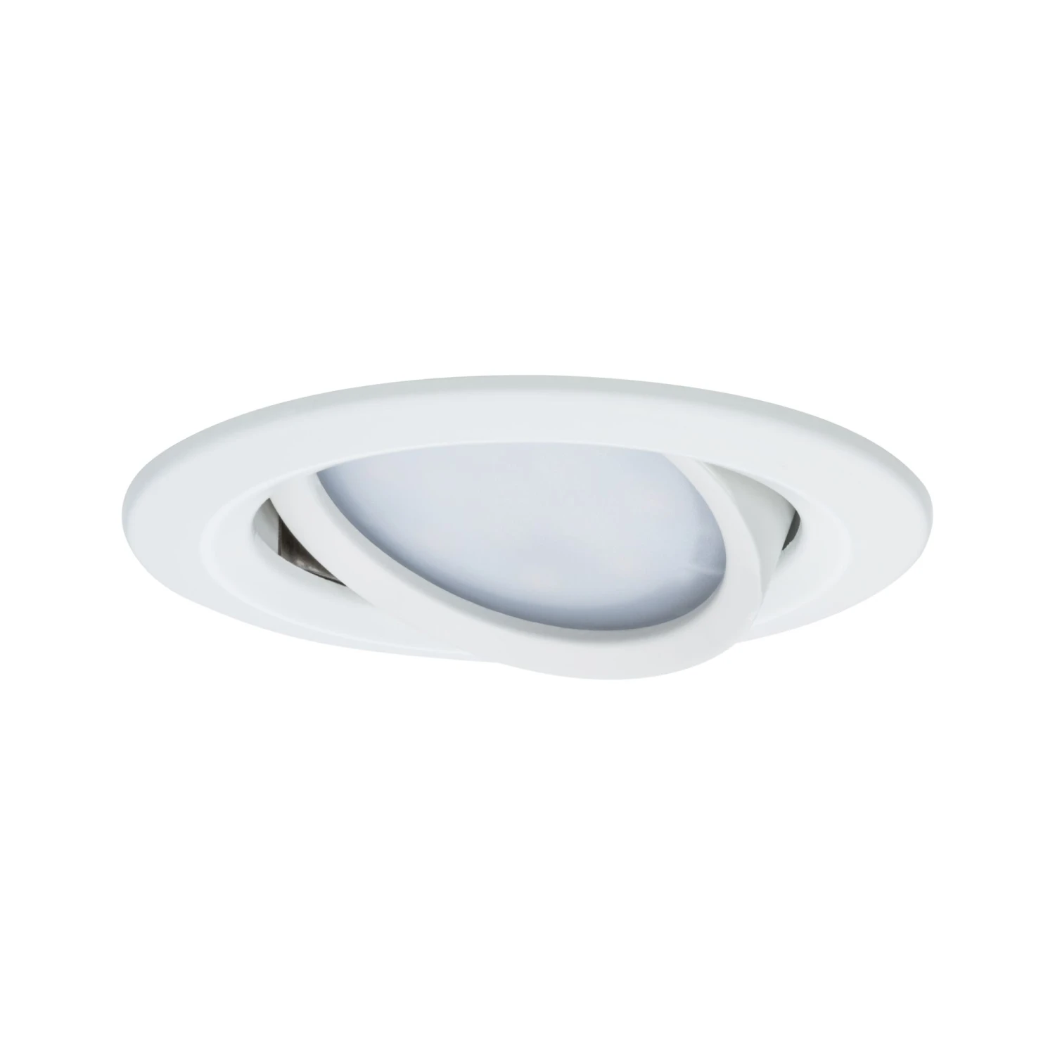Paulmann LED Einbauleuchte Nova Plus Coin Basisset Schwenkbar IP65 Rund 93mm 30° Coin 3x6W 3x470lm 230V Dimmbar 2700K Weiß Matt - Image 4