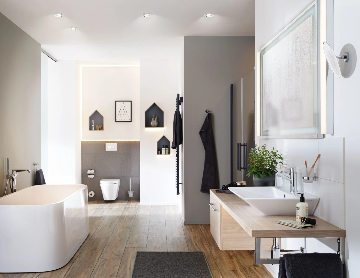 Paulmann LED Einbauleuchte Nova Plus Coin Basisset Schwenkbar IP65 Rund 93mm 30° Coin 3x6W 3x470lm 230V Dimmbar 2700K Weiß Matt/Chrom - Image 3