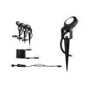 Paulmann Plug & Shine LED Gartenstrahler Sting Basisset IP67 3000K 3x6W 75VA Anthrazit