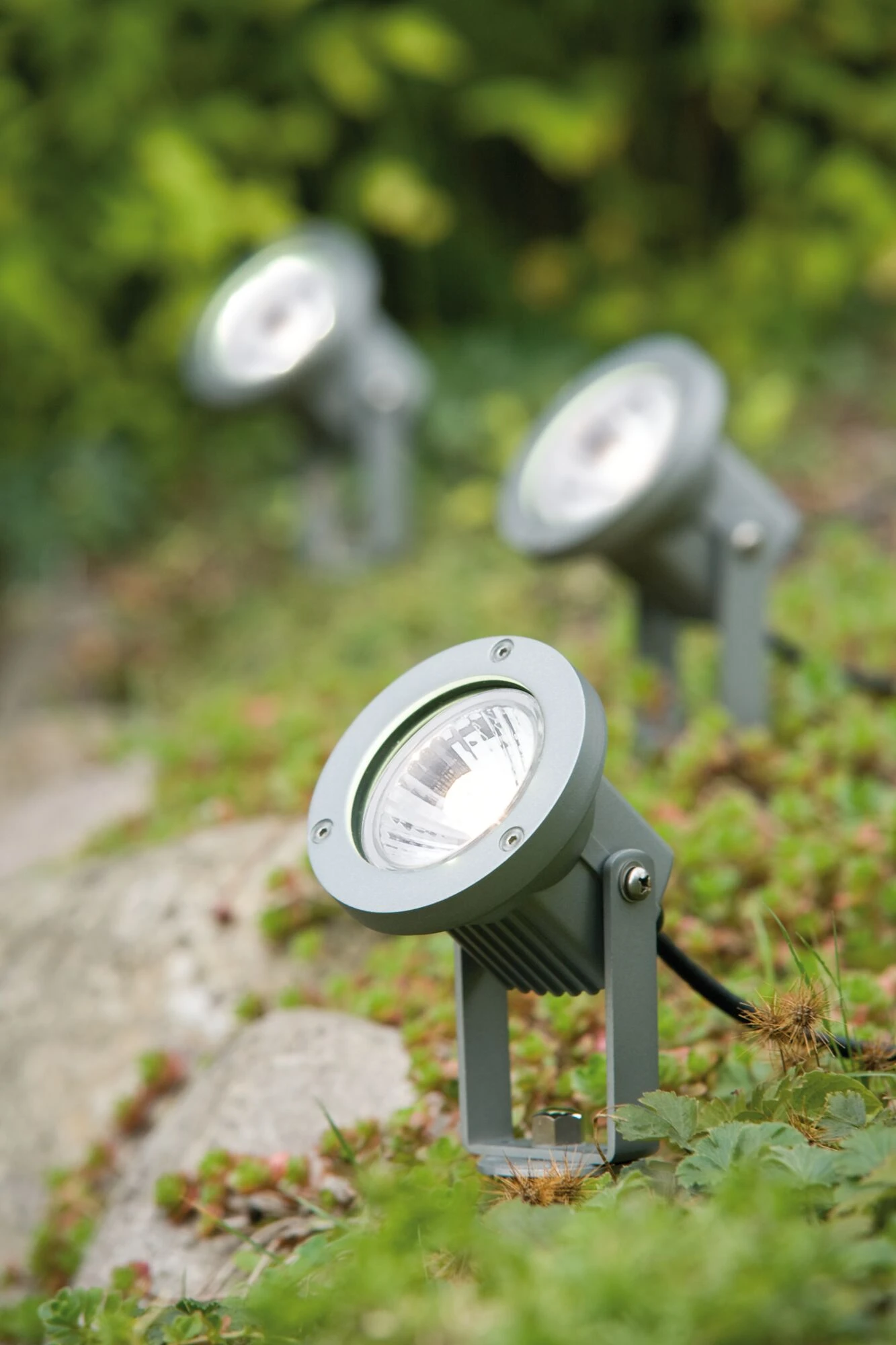Paulmann LED Gartenstrahler LED Gartenstrahler IP65 Rund 98mm Max. 28W 230V Alu Aluminium – Bild 4
