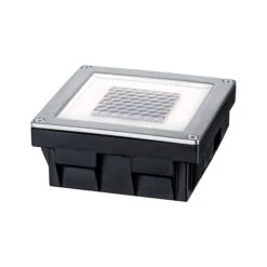 Paulmann Solar LED Bodeneinbauleuchte LED Bodeneinbauleuchte Cube IP67 2700K 3,6lm Edelstahl/Klar