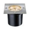 Paulmann LED Bodeneinbauleuchte LED Bodeneinbauleuchte IP65 Eckig 100x100mm 2700K 3x1,2W 3x35lm 230/12V Edelstahl Metall