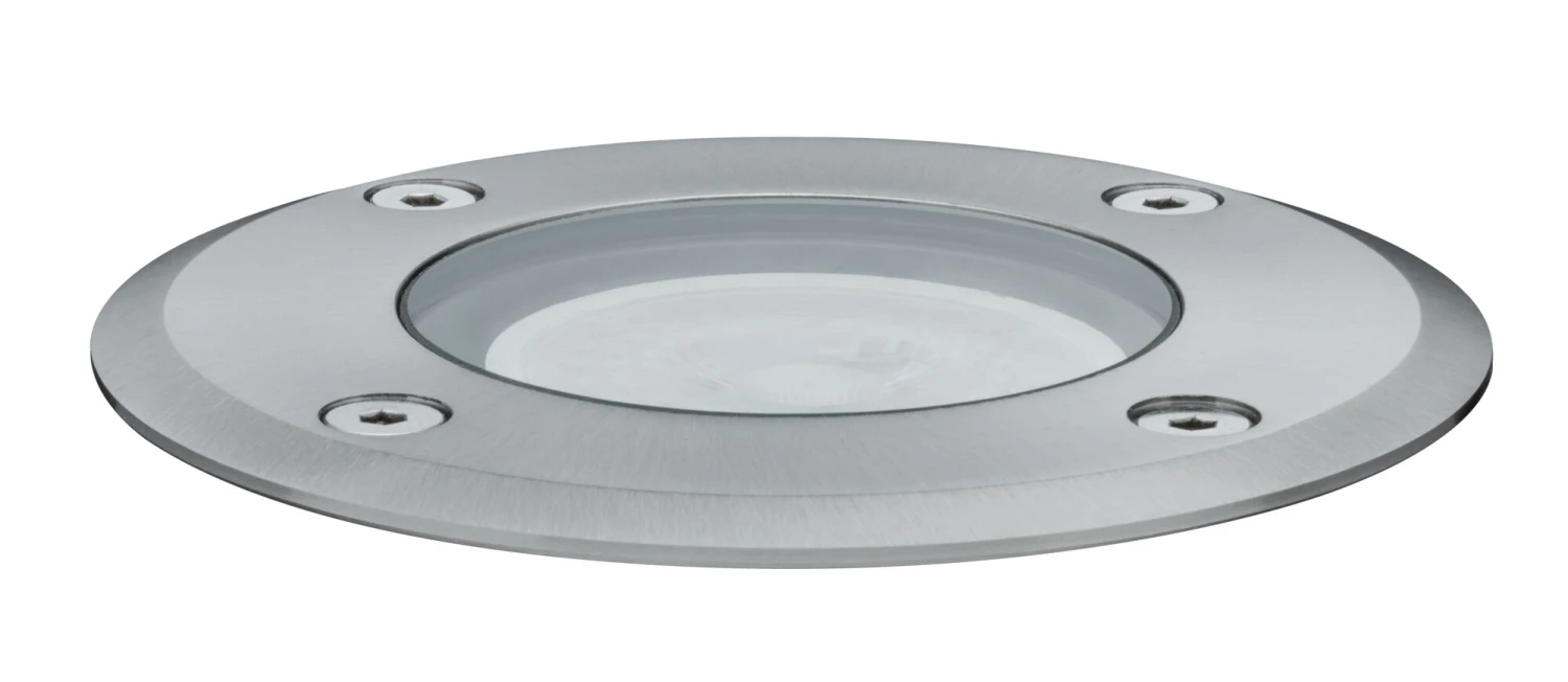 Paulmann LED Bodeneinbauleuchte LED Bodeneinbauleuchte IP67 Rund 108mm 3000K 3,5W 230lm 230V Edelstahl Metall – Bild 6