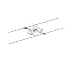Paulmann Seilsystem Mac II Einzelspot GU5,3 Max. 10W Dimmbar 12V Weiß