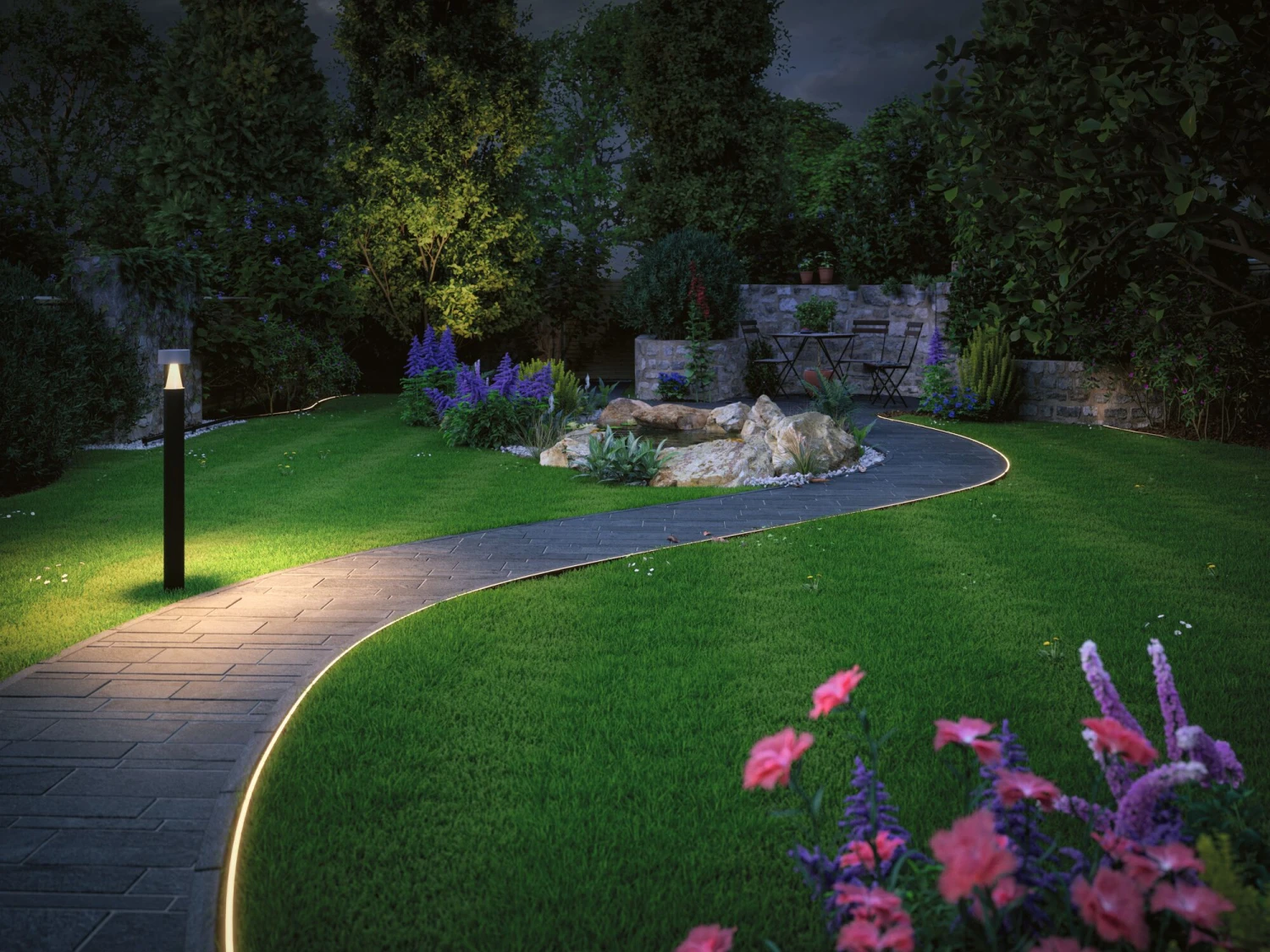 Paulmann Plug & Shine LED Strip Warmweiß 5m IP67 31W 2500lm 3000K – Bild 3