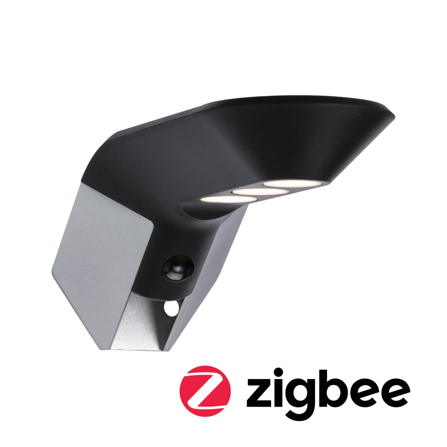 Paulmann Solar LED Hausnummernleuchte Smart Home Zigbee 3.0 Soley Bewegungsmelder IP44 3000K 42lm Anthrazit