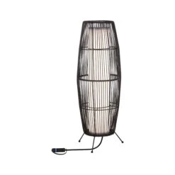 Paulmann Plug & Shine LED Lichtobjekt Basket Einzelleuchte IP44 3000K 8W Braun