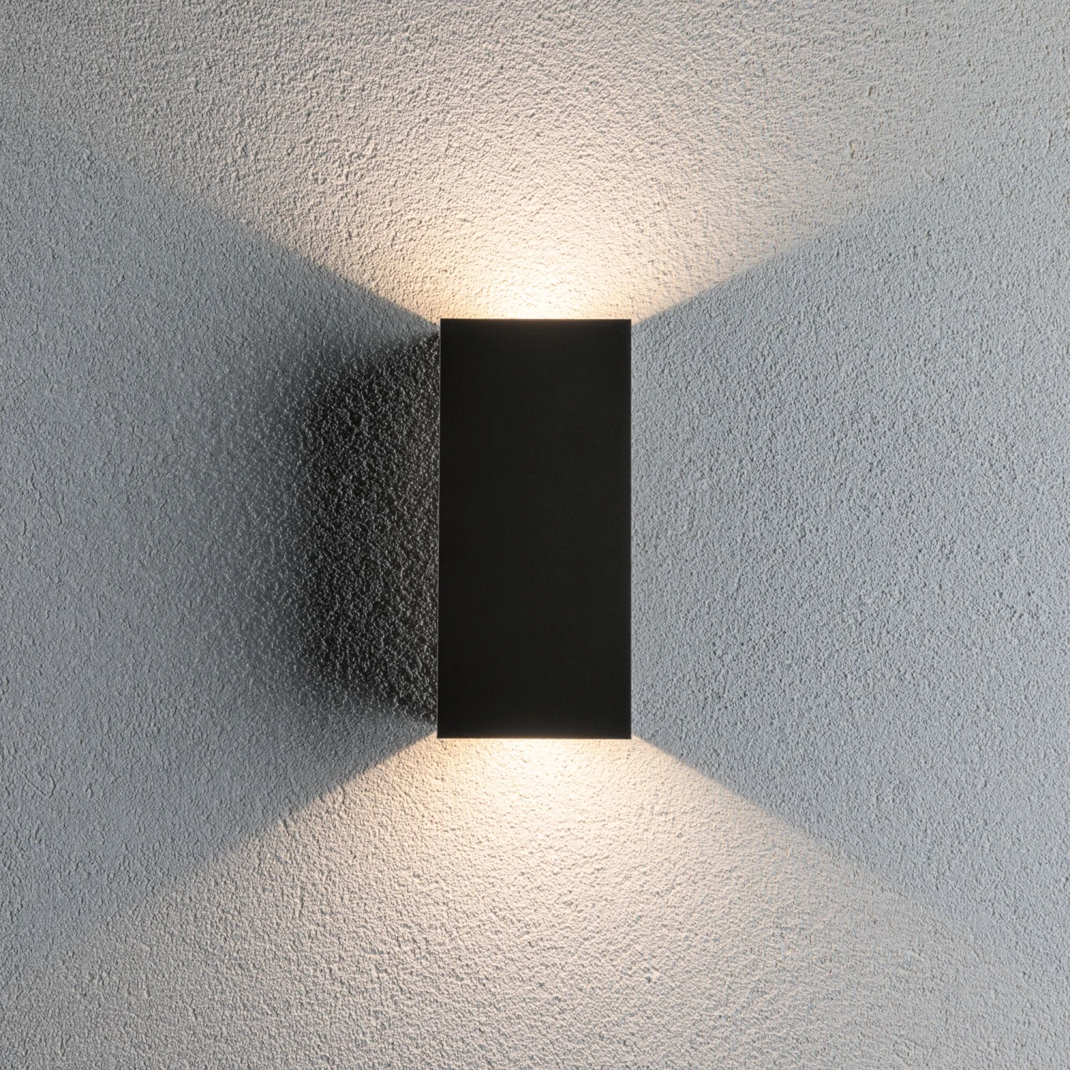 Paulmann LED Außenwandleuchte Flame IP44 Eckig 102x100mm 3000K 2x5,8W 2x540lm 230V Anthrazit Aluminium - Image 4