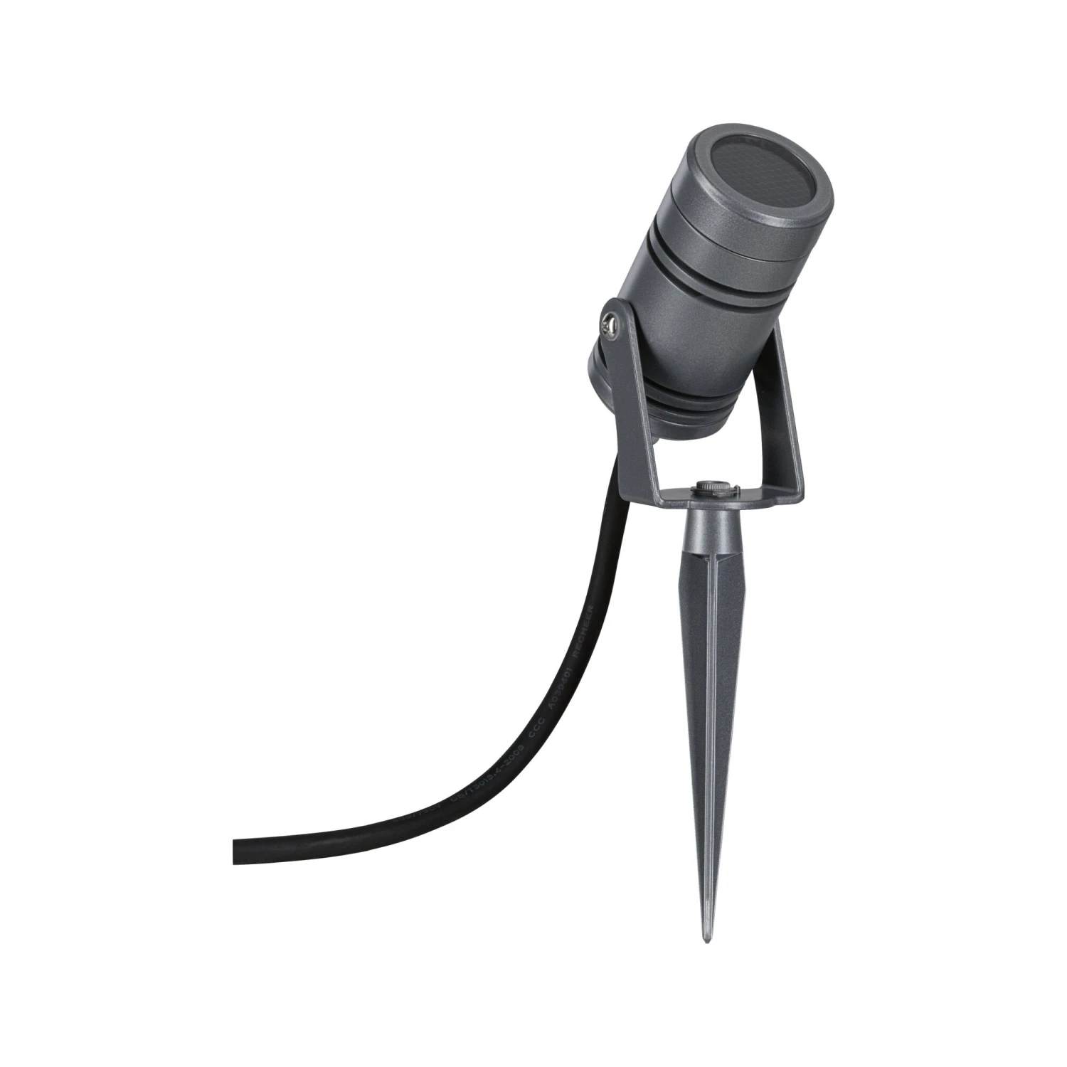 Paulmann LED Gartenstrahler Radon IP65 55mm 3000K 11W 650lm 230V Grau Aluminium – Bild 4