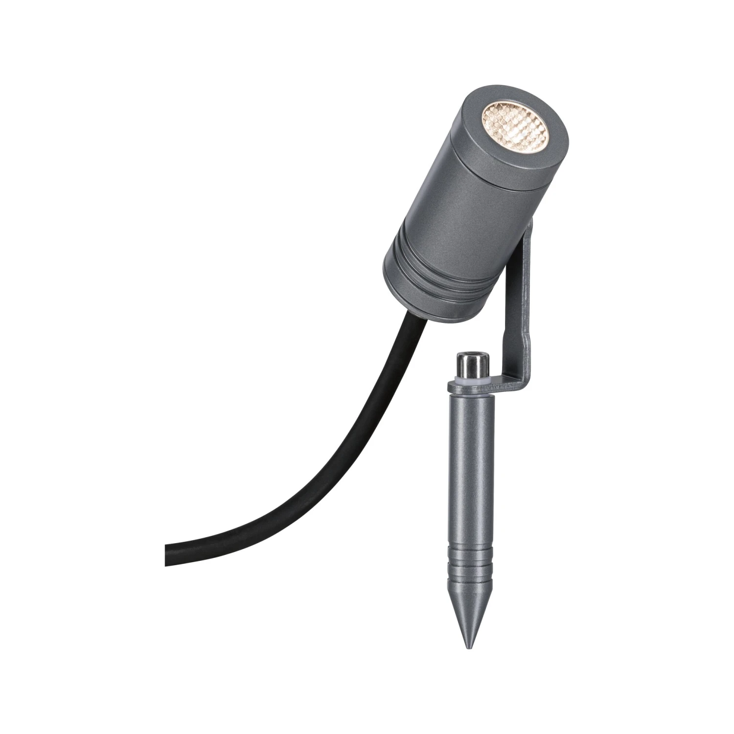 Paulmann LED Gartenstrahler Radix IP65 56mm 3000K 5,5W 260lm 230V Grau Aluminium