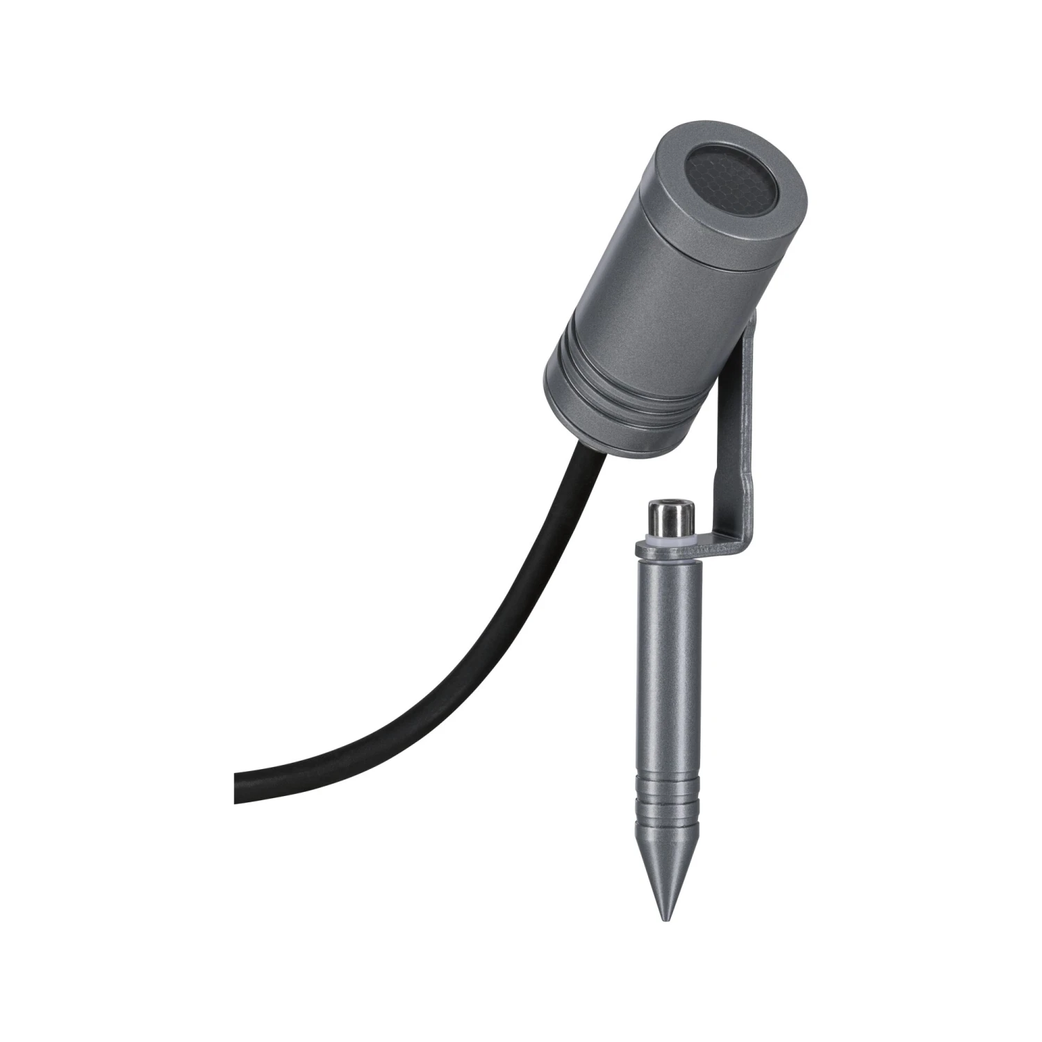 Paulmann LED Gartenstrahler Radix IP65 56mm 3000K 5,5W 260lm 230V Grau Aluminium – Bild 4