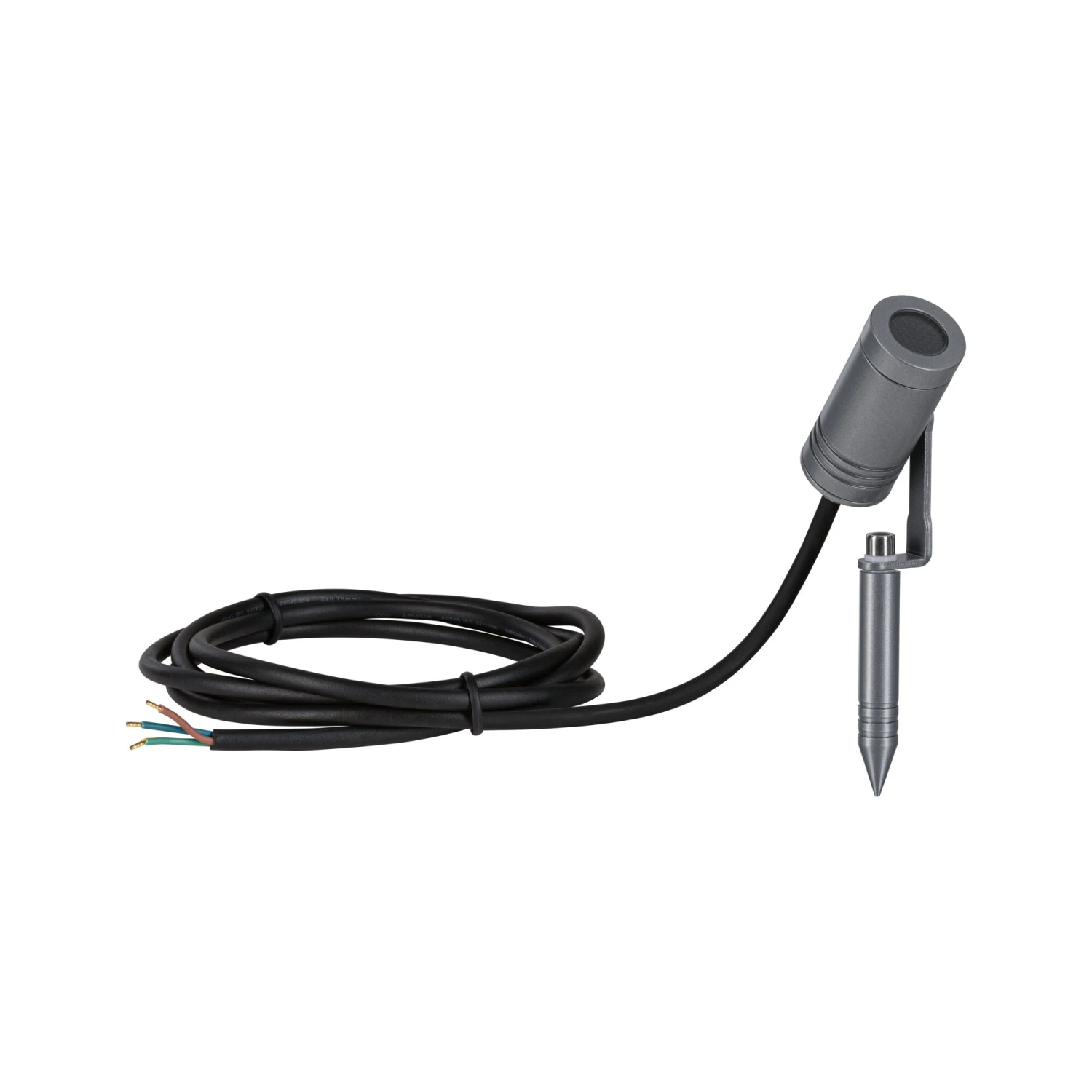 Paulmann LED Gartenstrahler Radix IP65 56mm 3000K 5,5W 260lm 230V Grau Aluminium – Bild 5