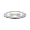 Paulmann LED Bodeneinbauleuchte Floor IP67 120mm 3000K 6W 580lm 230V Edelstahl Edelstahl/Aluminium