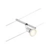 Paulmann CorDuo Seilsystem Salt Einzelspot GU5,3 Max. 10W 12V Chrom Matt
