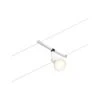 Paulmann CorDuo Seilsystem Salt Einzelspot GU5,3 Max. 10W 12V Weiß Matt/Chrom