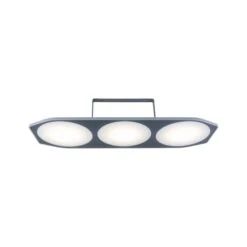 Paulmann Park + Light LED Außenwandleuchte Route IP44 501x111mm 3000K 3x2W 3x320lm 12V Anthrazit Kunststoff
