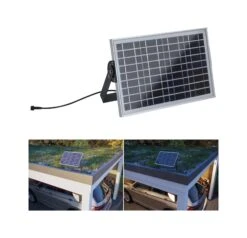 Paulmann Park + Light Einspeisung Solarmodul 18kWh Max. 5W IP65 Silber