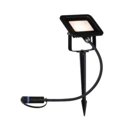 Paulmann Plug & Shine LED Gartenstrahler Fluter Einzelspot IP65 3000K 6,8W Schwarz