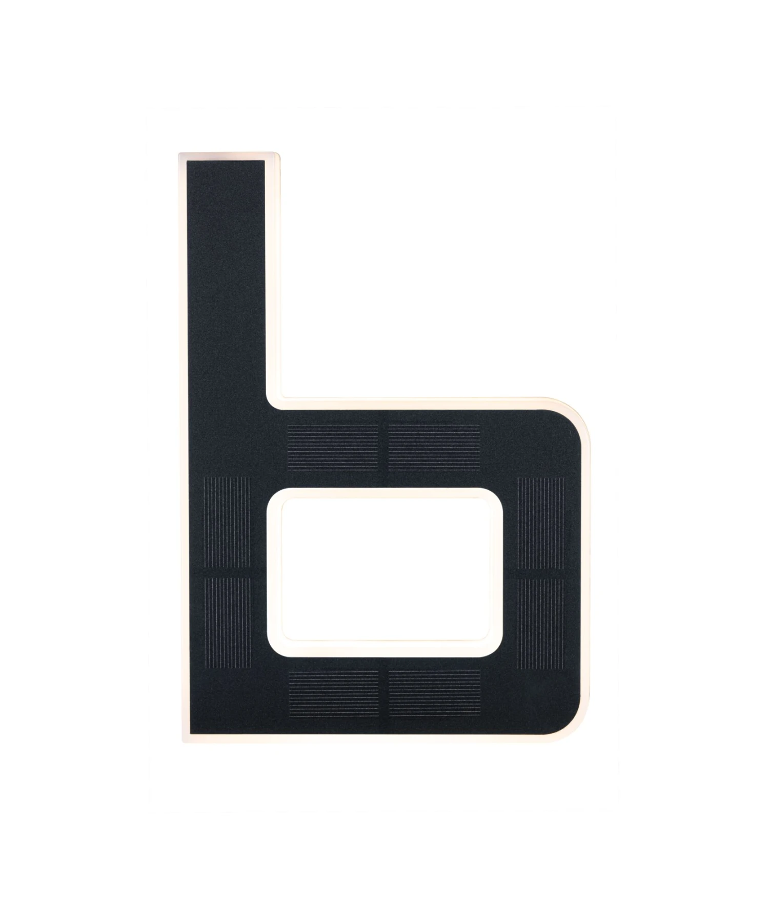 Paulmann Solar LED Hausnummernleuchte LED Hausnummernleuchte Inkl. Wechselbarer Akku Buchstabe B Inkl. Wechselbarer Akku IP44 3000K 6lm Schwarz - Image 7