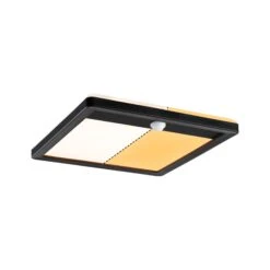 Paulmann LED Außenpanel Lamina Backlight Bewegungsmelder Insektenfreundlich IP44 Eckig 250x47mm Tunable Warm 14W 920lm 230V Schwarz Kunststoff