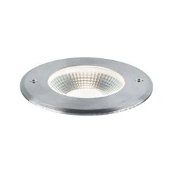 Paulmann LED Bodeneinbauleuchte Vanea Seewasserresistent IP67 Rund 100mm 3000K 3,5W 160lm 230V Alu Aluminium