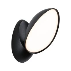 Paulmann LED Außenwandleuchte Batona IP44 137x110mm 3000K 12W 1000lm 230V Anthrazit Aluminium