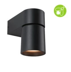 Paulmann LED Außenwandleuchte Kimu Insektenfreundlich IP44 80mm 2200K 7,8W 500lm 230V 70° Anthrazit Aluminium