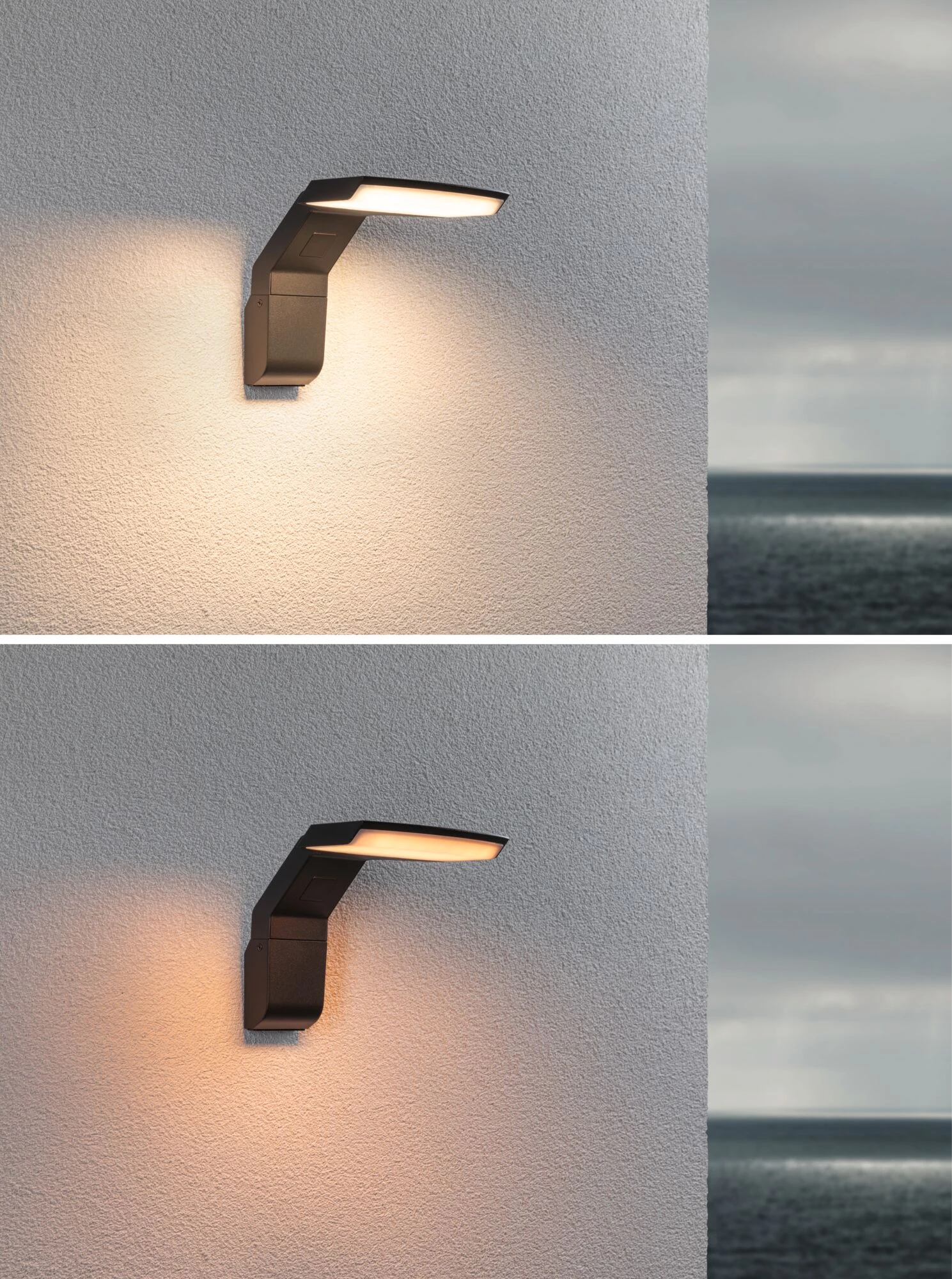 Paulmann LED Außenwandleuchte Zenera Insektenfreundlich Und Seewasserresistent IP44 150x194mm 2200 - 3000K 10W 700lm 230V Anthrazit Metall – Bild 5