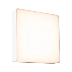 Paulmann LED Außenwandleuchte Azalena Bewegungsmelder Mit Hochfrequenz-Sensor IP44 250x97mm 3000K 8,5W 700lm 230V Weiß Kunststoff/Aluminium