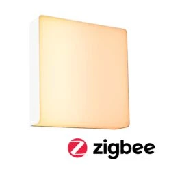 Paulmann LED Außenwandleuchte Smart Home Zigbee 3.0 Azalena Bewegungsmelder Mit Hochfrequenz-Sensor IP44 250x97mm Tunable Warm 8,5W 700lm 230V Weiß Kunststoff/Aluminium