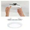 Paulmann LED Einbaupanel 2in1 Cover-it Rund 225mm 16,5W 1200lm 4000K Weiß Matt
