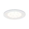 Paulmann LED Möbeleinbauleuchten Spiegelschrank Rund 65mm 2x2,5W 2x180lm 230/12V 3000K Weiß Matt