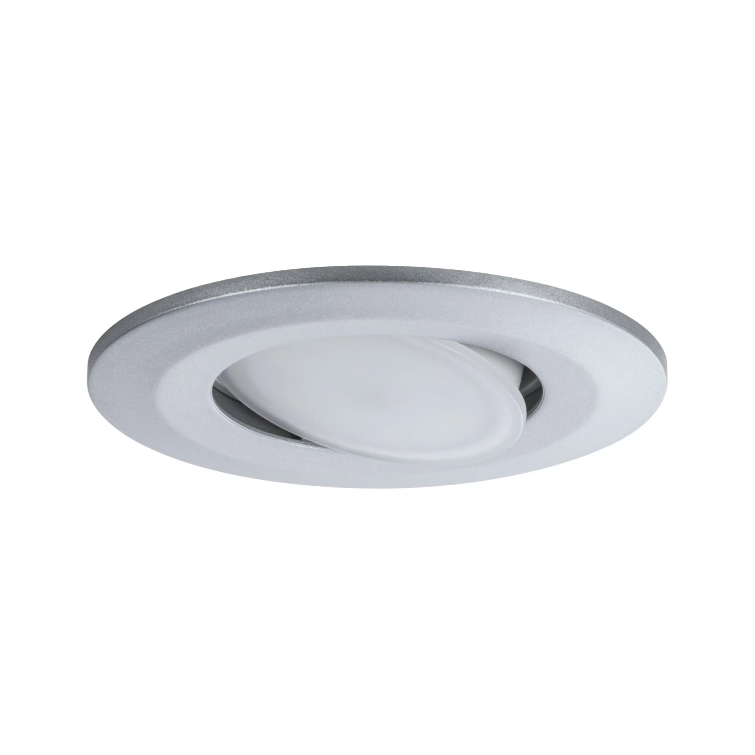 Paulmann LED Einbauleuchte Calla Basisset Schwenkbar IP65 Rund 90mm 30° 3x6W 3x530lm 230V 4000K Chrom Matt - Image 6