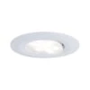 Paulmann LED Einbauleuchte Calla Schwenkbar IP65 Rund 90mm 30° 5,2W 460lm 230V Dimmbar 4000K Weiß Matt
