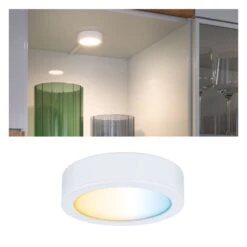 Paulmann Clever Connect LED Spot Disc Tunable White 2,1W Weiß Matt
