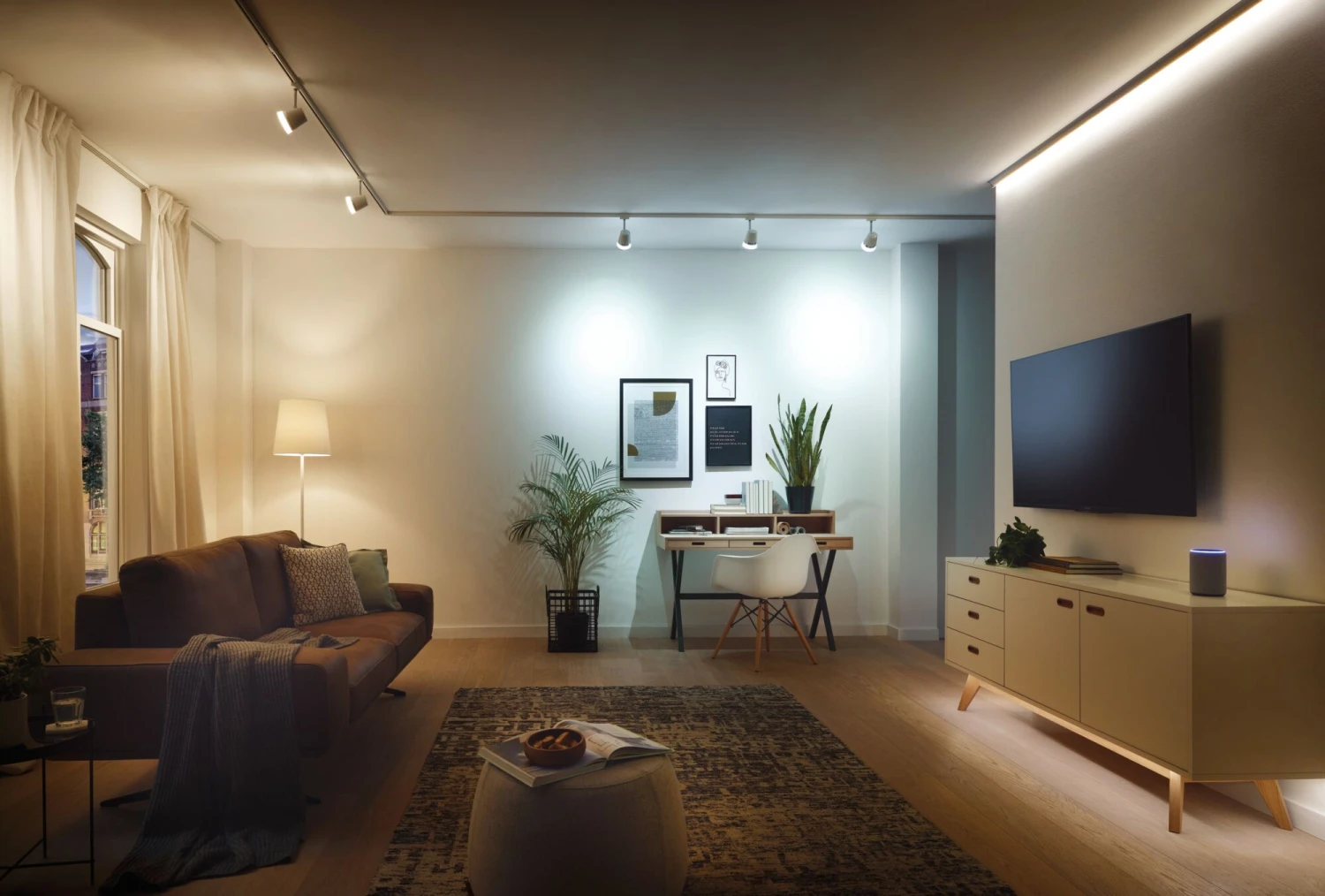 Paulmann LED Panel Smart Home Zigbee 3.0 Cesena Rund 170mm 9W 600lm Tunable White Weiß Matt Dimmbar - Image 6